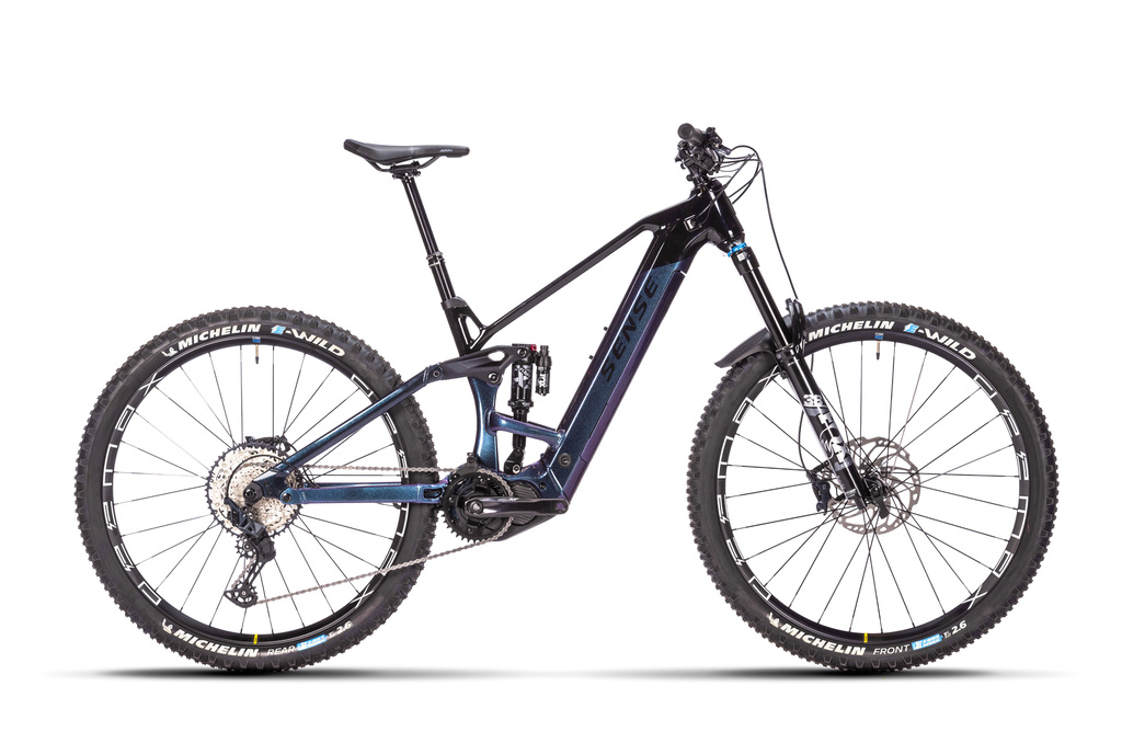 Bicicleta Elétrica Sense Exalt E-Trail AL Evo 2024 na internet