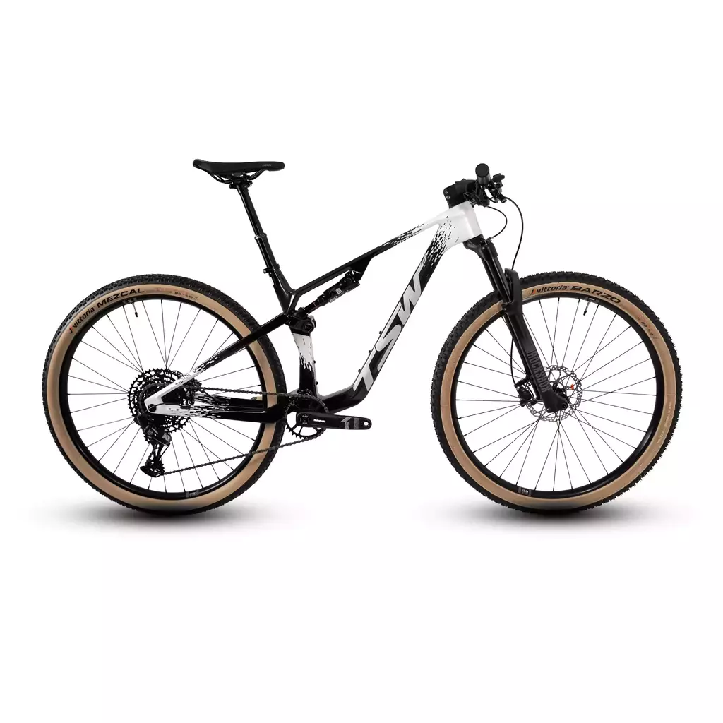 Bicicleta TSW Full Quest White Angel NX 2025 na internet
